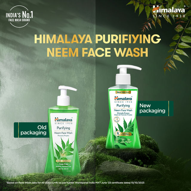Himalaya Purifying Neem Face Wash 400 ml X 2 Combo