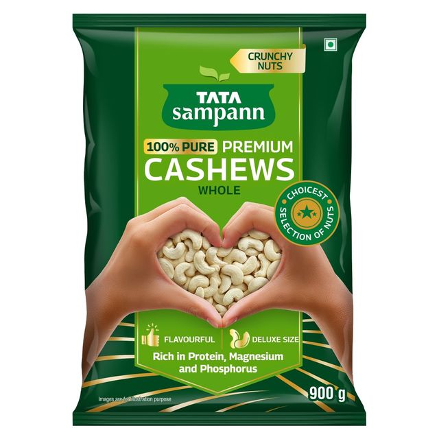 Tata Sampann Pure Cashews Whole Kaju
