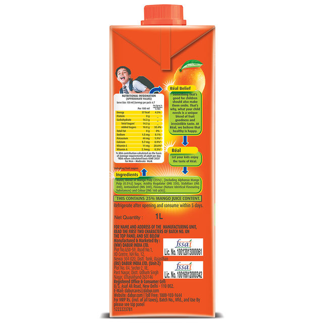 Dabur Real Mango Drink