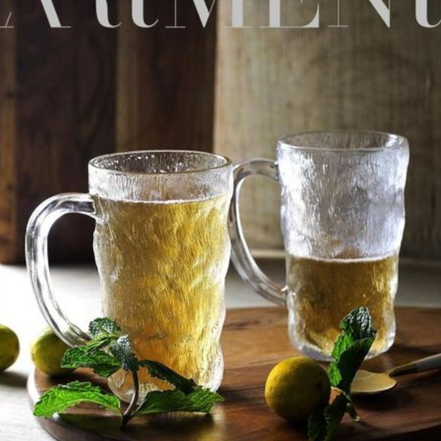 The Artment Minimal Frosted Set Of 4 Beer Mug | 350 ml
