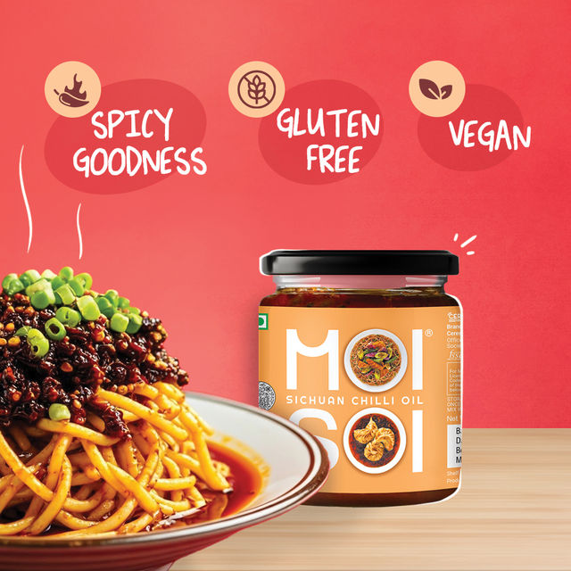 Moi Soi Sichuan Chilli Oil- For Stir Fry Marinade Spread & Dip