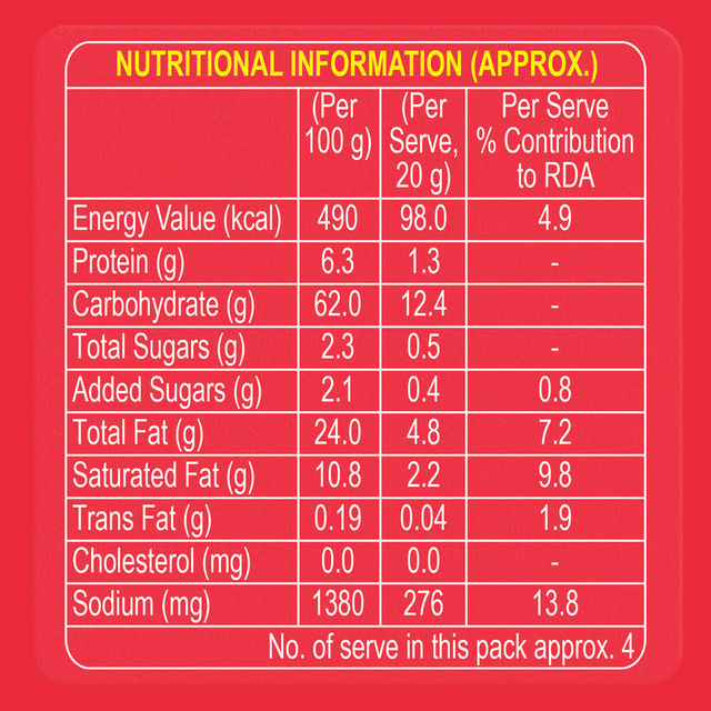 Crax Curls Chatpata Masala Crisps 82.0 Gram(82gms) & Crax Masala Punch Potato Chips 95.0 Gram(95gms) Combo