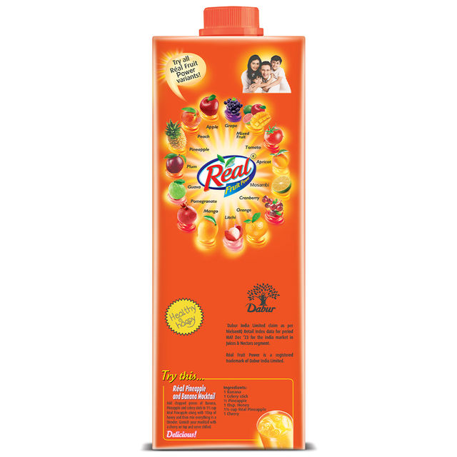 Dabur Real Fruit Power Pineapple Fruit Juice
