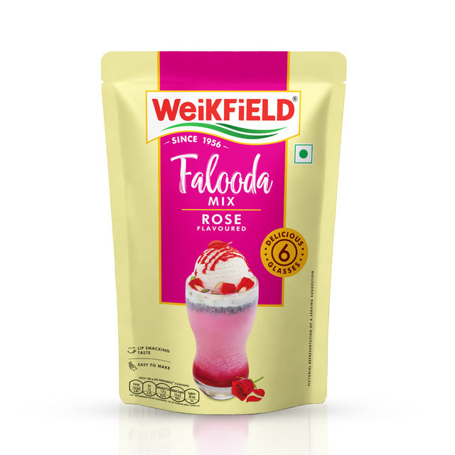 Weikfield Falooda Mix Rose Flavour Pouch