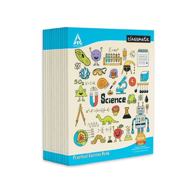 Classmate Single Ruled Practical Notebook (Assorted Design) 1 pc Combo