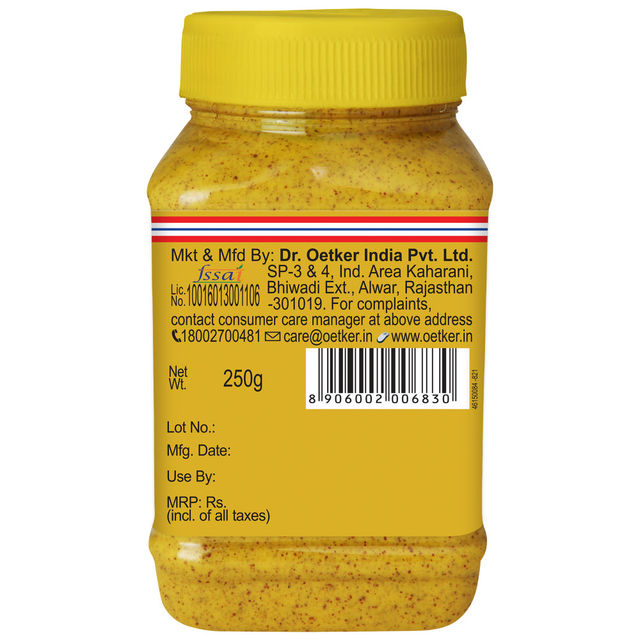 Dr. Oetker FunFoods Traditional English Mustard
