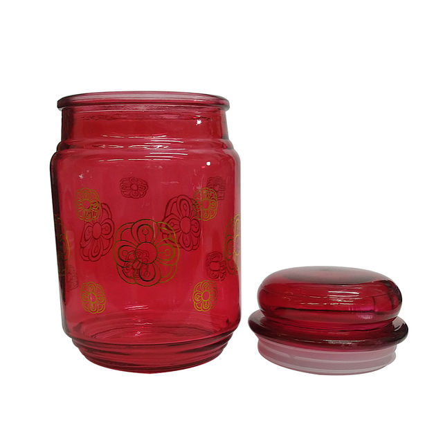 BAY6 Royal Glass Jar Set- 750 ml - (2pc)