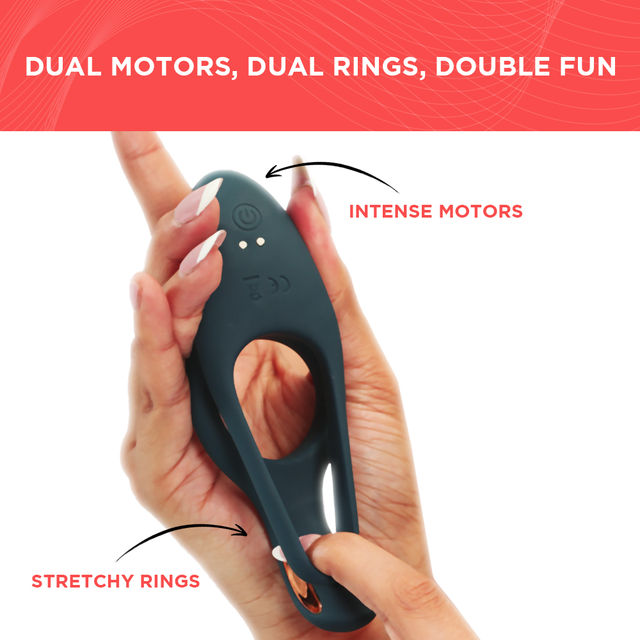 Skore Tremor Twinfold Double Sensations Vibrator For Men & Women