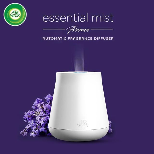 Airwick Essential Oil Diffuser Mist Refill, Relaxing Lavender