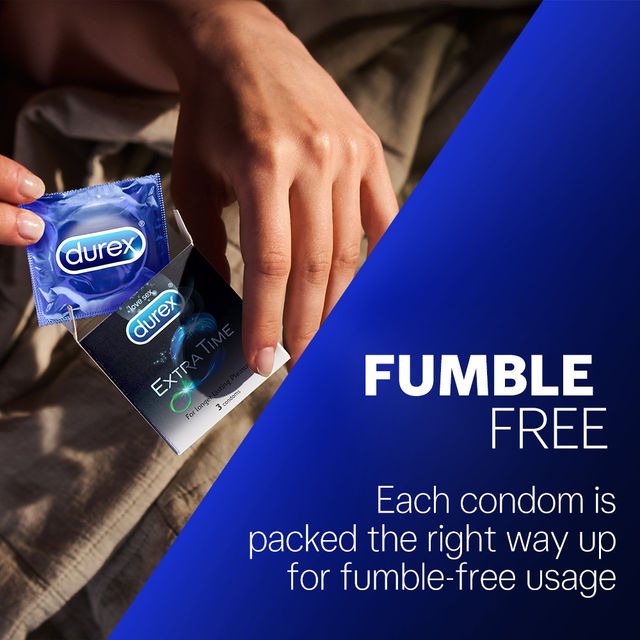 Durex Extra Time Condom - Long-Last Condoms