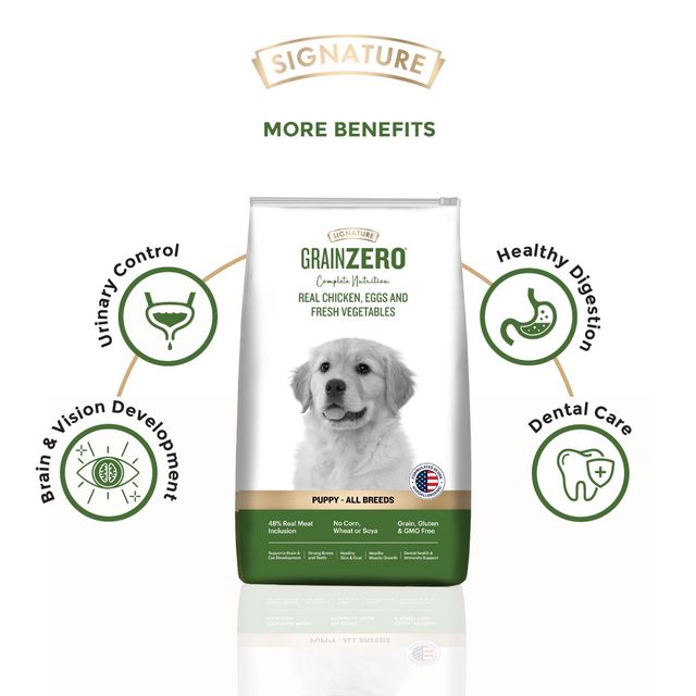 Grain Zero Real Chicken, Egg And Vegetables | Puppy And Mother | Dry Dog Food