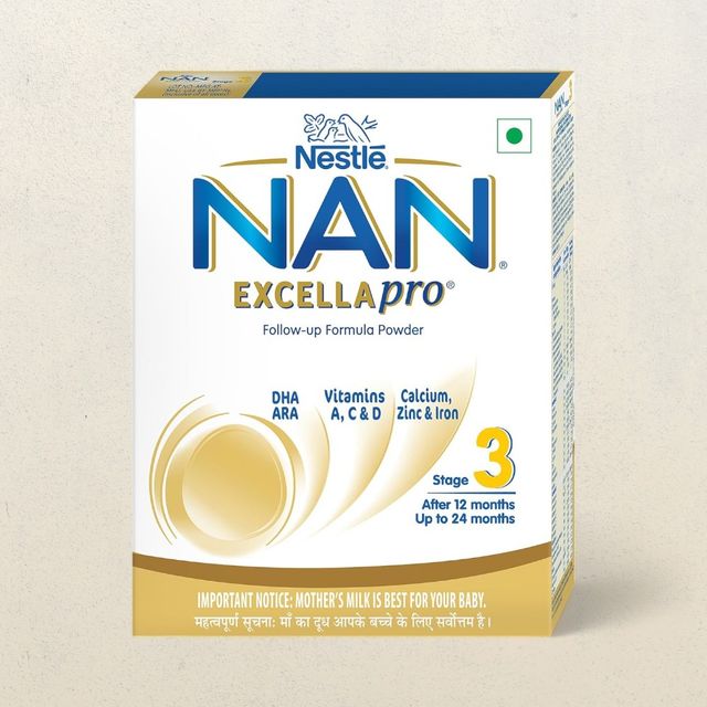 Nestle Nan Excellapro 3 Follow-Up Formula Powder - Stage 3 | After 12 Months