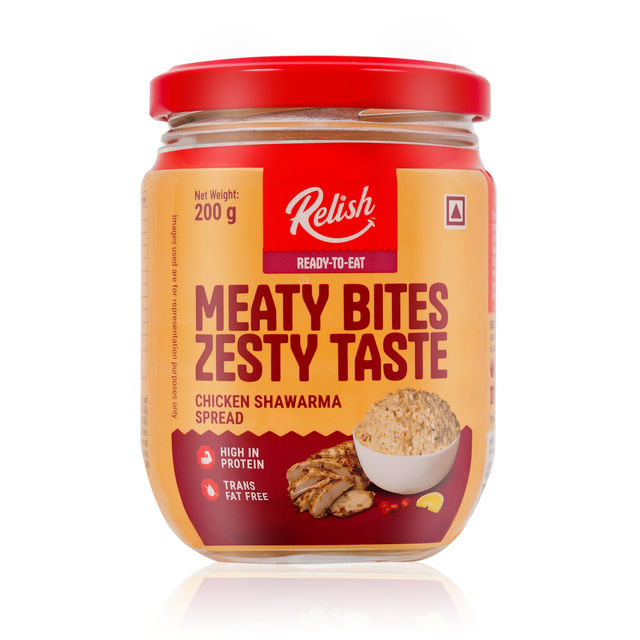 Modern 100% Whole Wheat Bread (Zero Maida, No Trans Fat) (400g) & Relish Shawarma Chicken Spread (200g) Combo