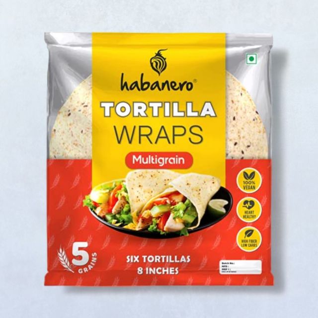 Habanero Multigrain Tortilla Wrap(330gms) & Habanero Creamy Pasta Sauce(350gms) Combo