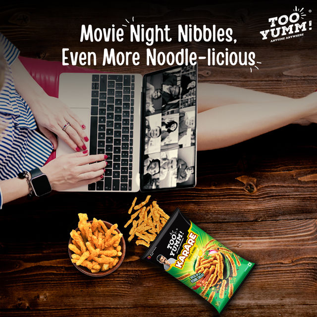 Too Yumm! Chilli Achari Karare | Munching Snack For Movies, Games, Parties & More