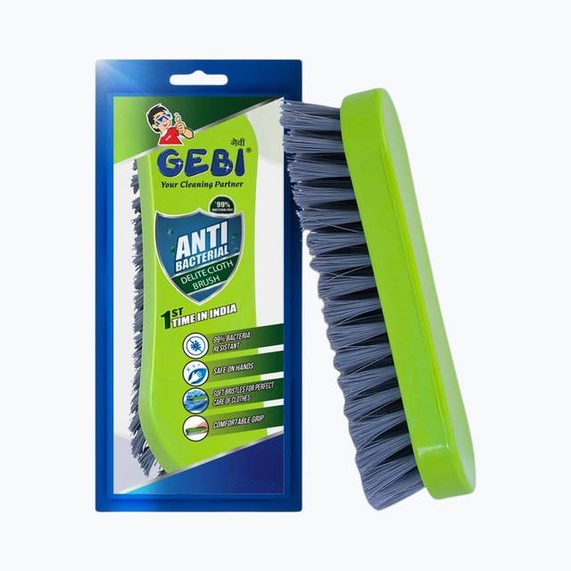 Gebi Sparkle Plus Antibacterial Delite Cloth Brush