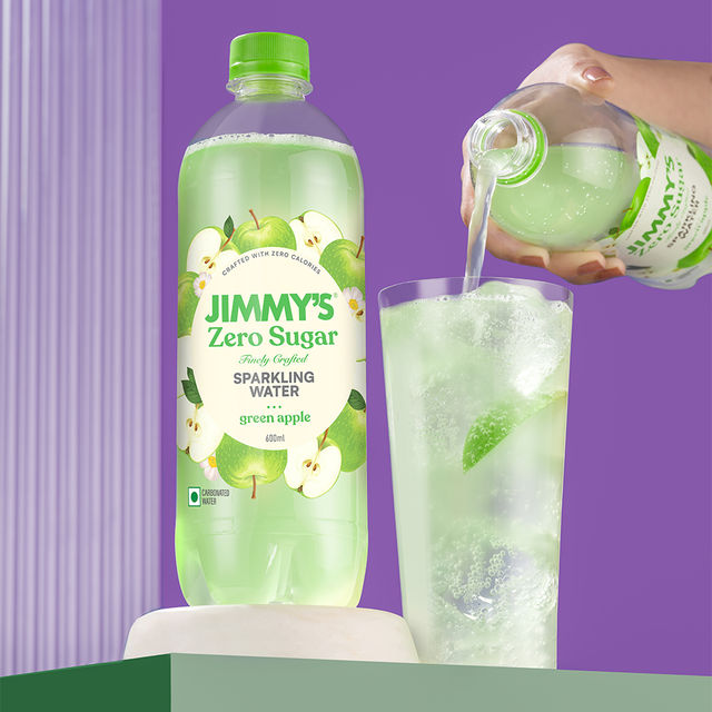Jimmy's Cocktails Zero Sugar Green Apple Sparkling Water