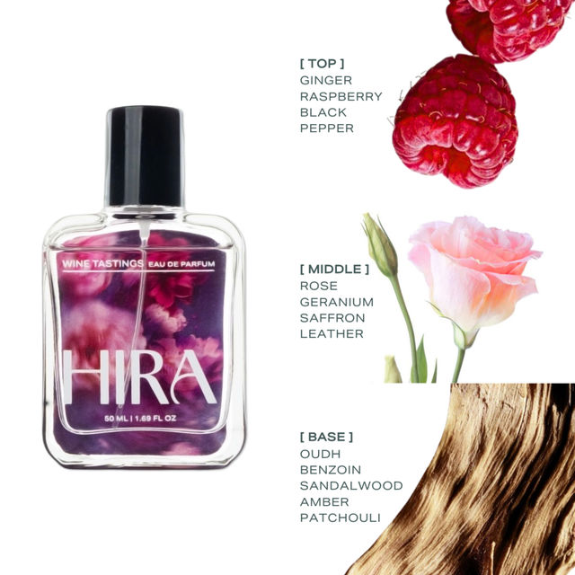 Hira Wine Tastings Eau De Perfume| Spicy Oriental| Long-Lasting For Women