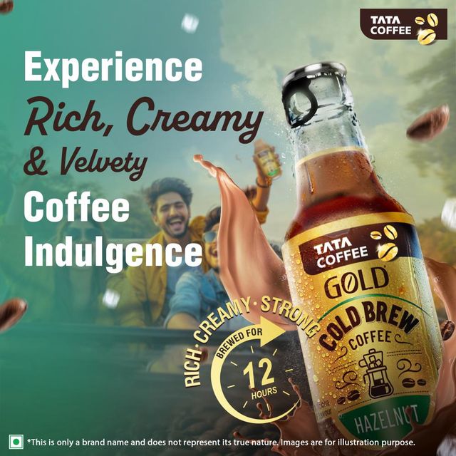 Tata Coffee Hazelnut Ready to Drink Brew Cold Coffee