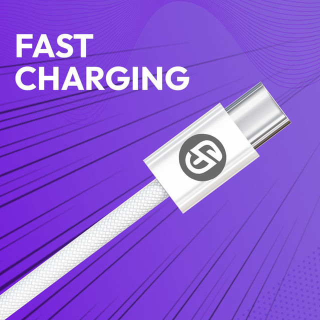 SnapUp Volt C To C - Data Cable - White
