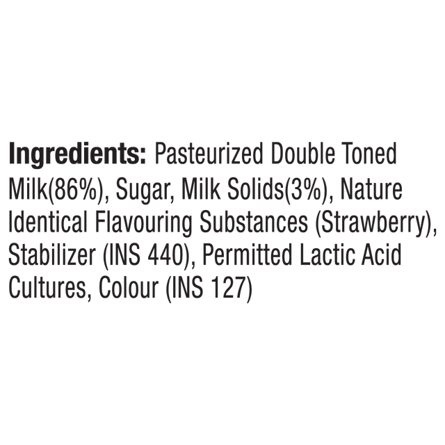 Epigamia Strawberry Flavoured Yogurt 75 g Combo