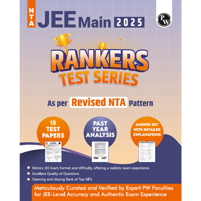Physics Wallah 15 JEE Main Rankers Test Series 2025 As Per Revised NTA Pattern (75 Questions)