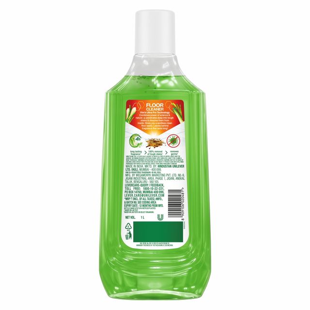 Vim Lemongrass With Salt Refreshing Floor Cleaner