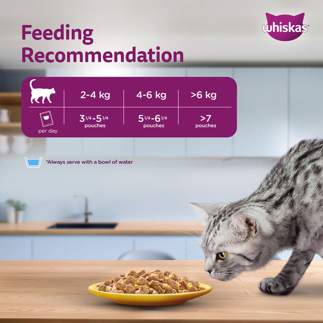 Whiskas Adult Chicken in Gravy Wet Cat Food