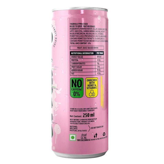 RIO Guava Bubbly Fruit Drink 250 ml X 3 Combo