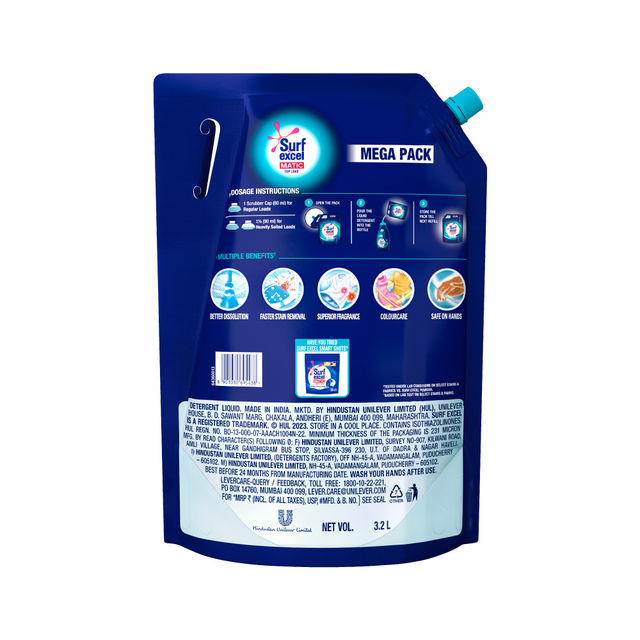Surf Excel Matic Top Load Liquid Detergent