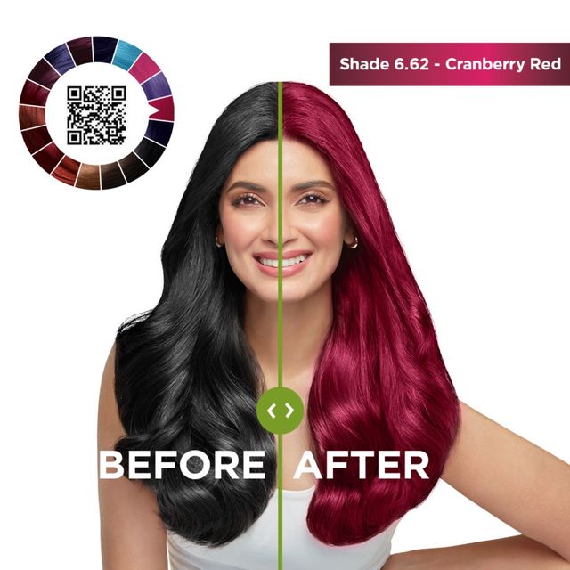Garnier Color Naturals Ultra Shade 6.62 Cranberry Red