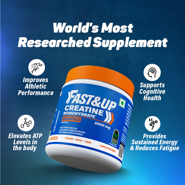 Fast&Up 3g Ultra Micronized Creatine Monohydrate - 33 servings