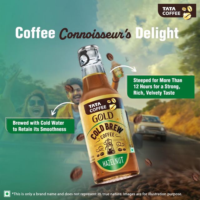 Tata Coffee Hazelnut Ready to Drink Brew Cold Coffee