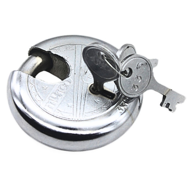 Disc Padlock With 3 Keys -75 Mm