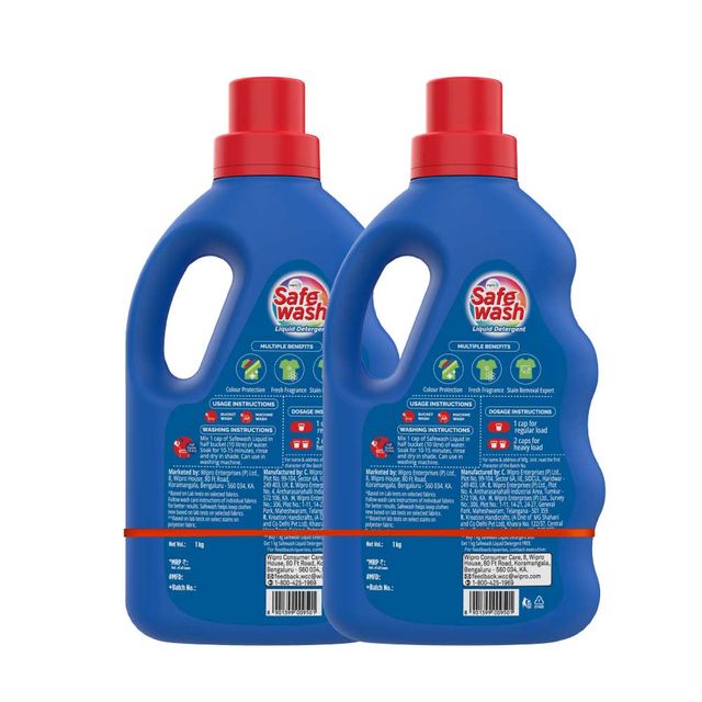 SafeWash Colour Protection Stain Removal Expert Detergent Liquid