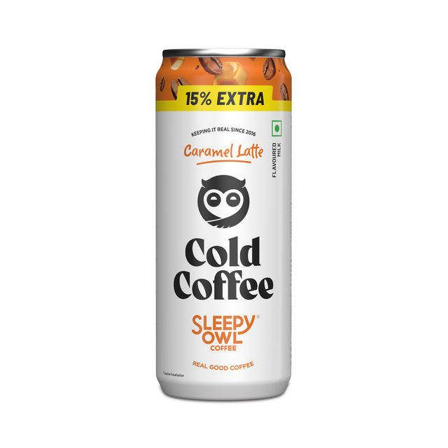 Sleepy Owl Cold Coffee Can - Classic(200ml), Sleepy Owl Cold Coffee Can - Hazelnut(200ml) & Sleepy Owl Cold Coffee Can - Salted Caramel(200ml) Combo
