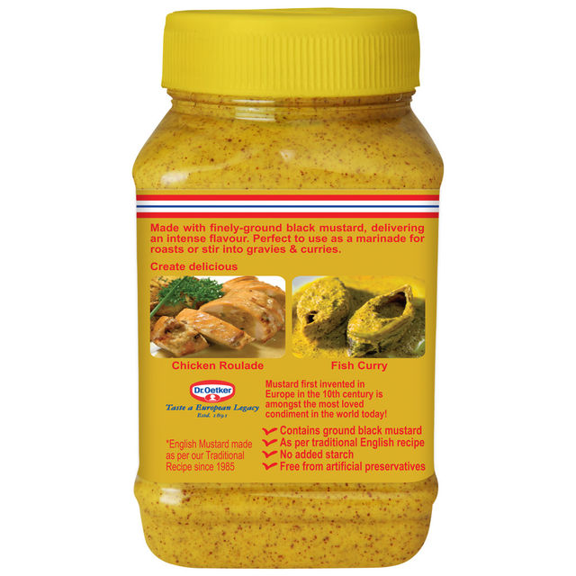 Dr. Oetker FunFoods Traditional English Mustard