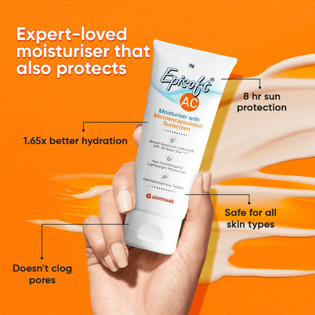 Glenmark Episoft Ac Moisturizer With Sunscreen SPF 30+