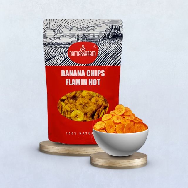 Namaskaram Banana Chips - Flamino Hot