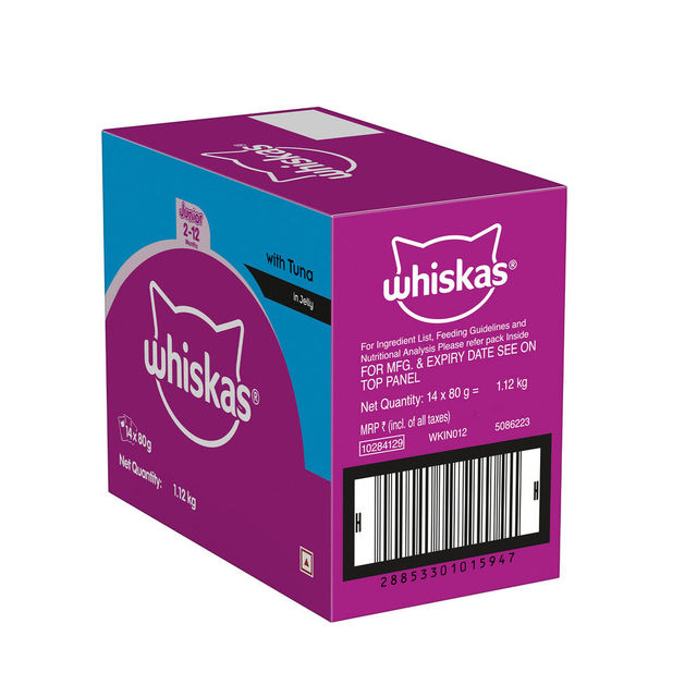 Whiskas Junior Tuna in Jelly Wet Cat Food