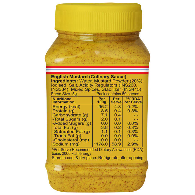 Dr. Oetker FunFoods Traditional English Mustard