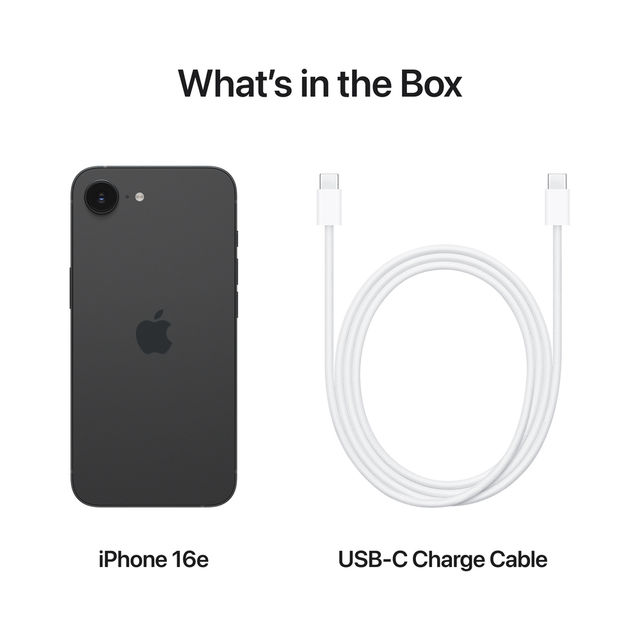 Apple iPhone 16e | 256 GB | Black