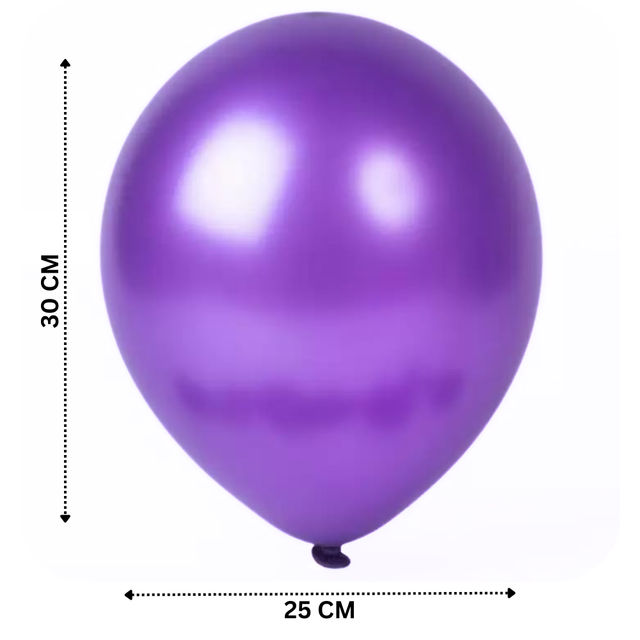 Let's Vybe Balloon Purple