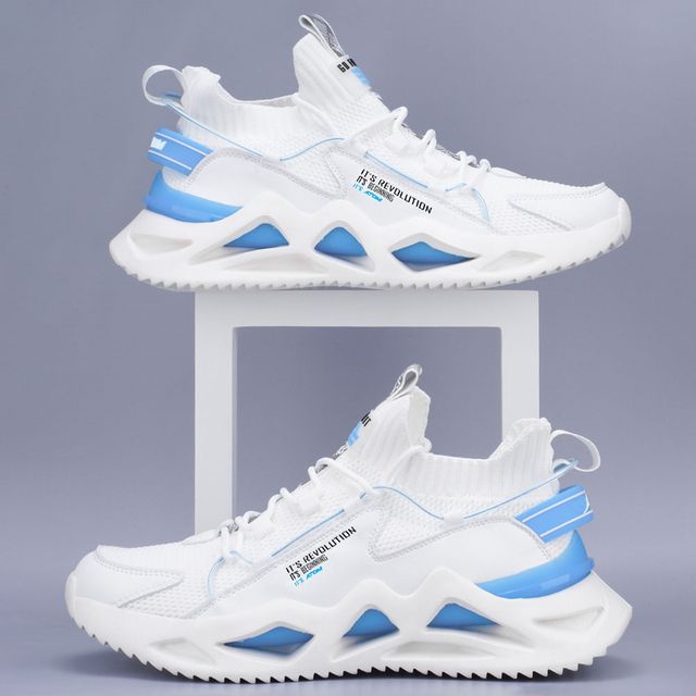 Atom Men's White Casual Sneakers | UK 10