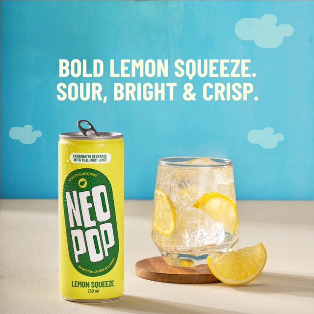 NEOPOP Lemon Squeeze Can