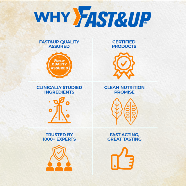 Fast&Up Vitalize 21 Vitamins And Minerals For All-Day Energy - Orange