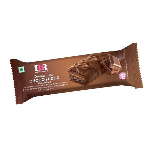 Baskin Robbins Choco Fudge Doublet Ice Cream Stick