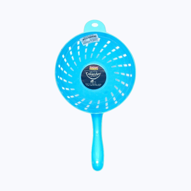 Ratan Colander with Long Handle (Assorted Colors)