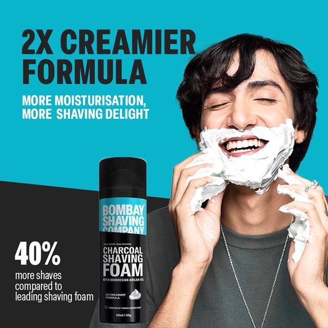 Bombay Shaving Company Charcoal Shaving Foam