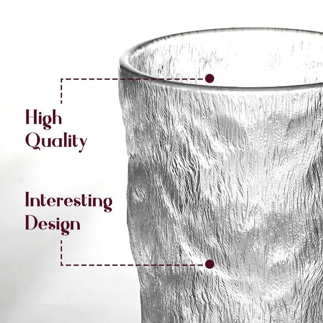 The Artment Minimal Frosted Set Of 4 Beer Mug | 350 ml